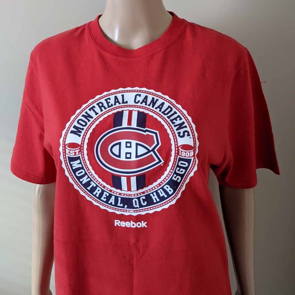 Reebok Montreal Canadiens Red T-Shirt